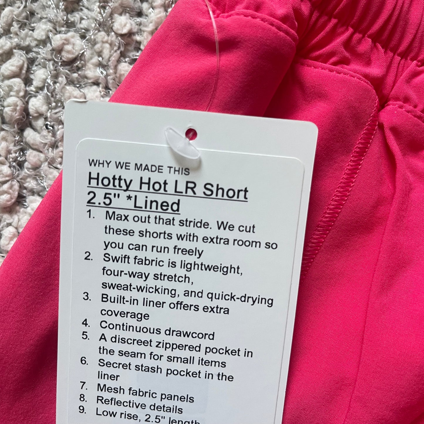 Lululemon Hotty Hot LR Short